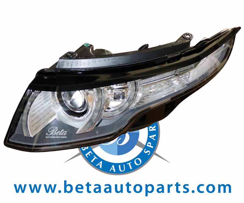 Left Side Headlamp Xenon for Range Rover Evoque 2011-2015 models, Part Number LR048058 Left Side Headlamp Xenon for Range Rover Evoque 2011-2015 models, Part Number LR048058